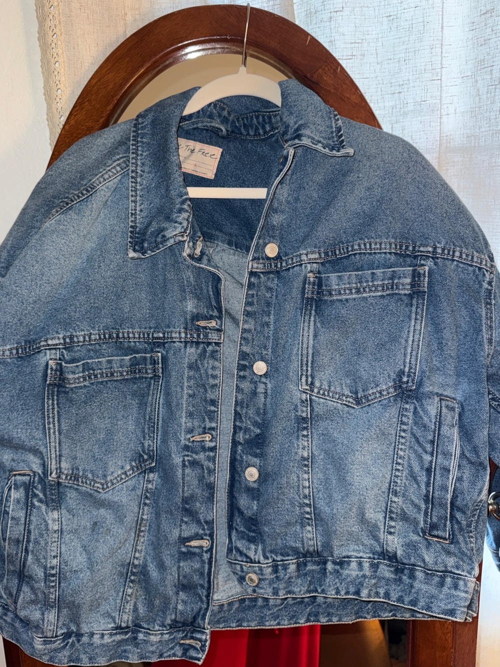Free People Denim Jacket great condition